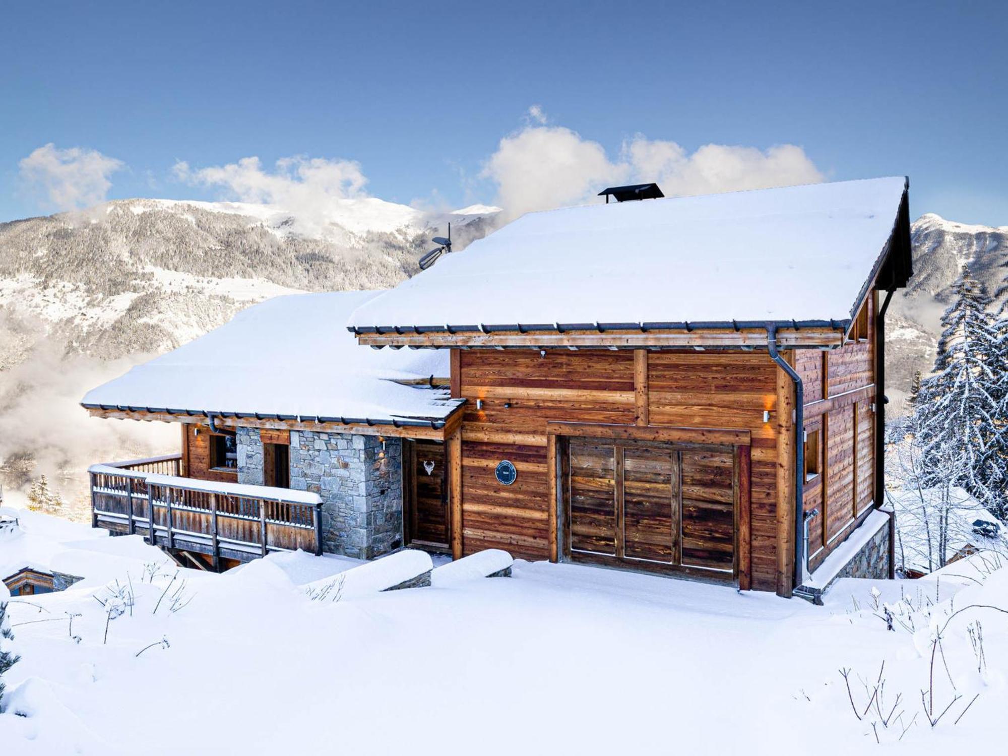 Chalet D'Exception Avec Sauna Et Cheminee - 12 Pers, 6 Pieces - Fr-1-575-32 Villa Courchevel Exterior photo