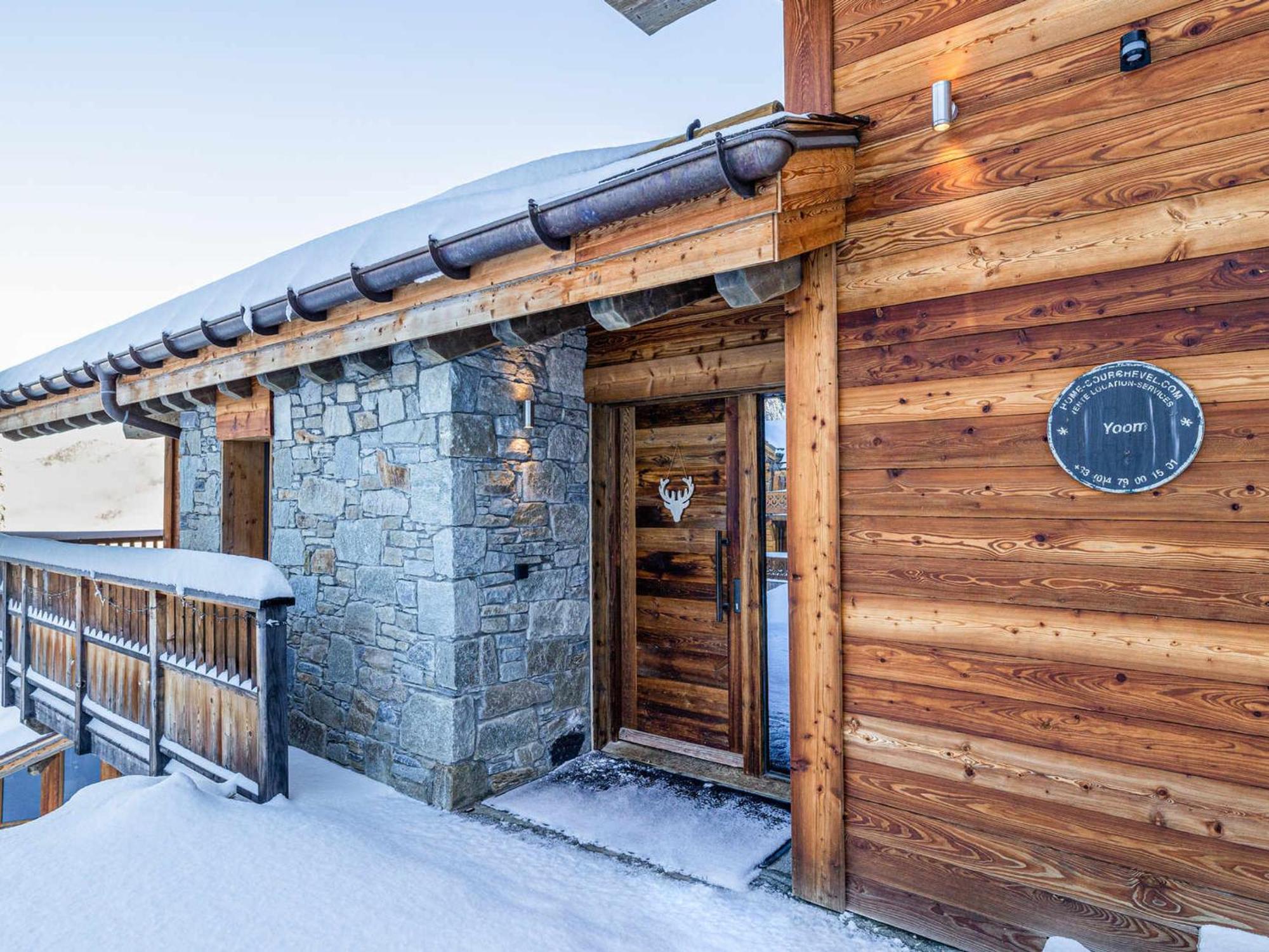 Chalet D'Exception Avec Sauna Et Cheminee - 12 Pers, 6 Pieces - Fr-1-575-32 Villa Courchevel Exterior photo